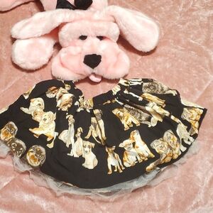 Puppy tutu skirt for girls 3T